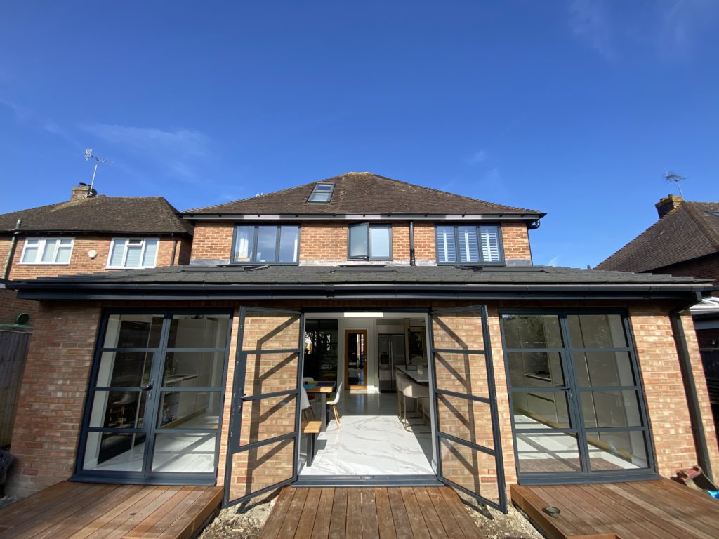 Light, bright and large ground floor extension